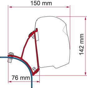 Kit VW T5/T6 Lift Roof DB