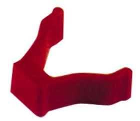 Side rail cover red