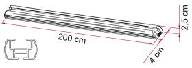 Anchoring system for rear garage