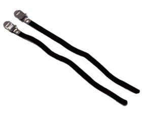 Bicycle belt strip black 390 mm