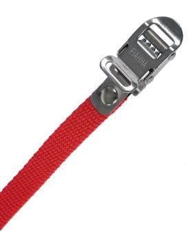 Bicycle belt strip red