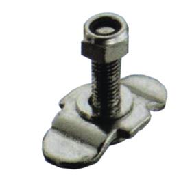 Bolted fitting with nut M8, clamping area 0-27mm