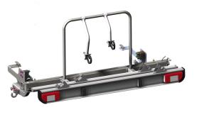 EuroCarry E-Bike carrier for Fiat Ducato from 2006, payload up to 80kg