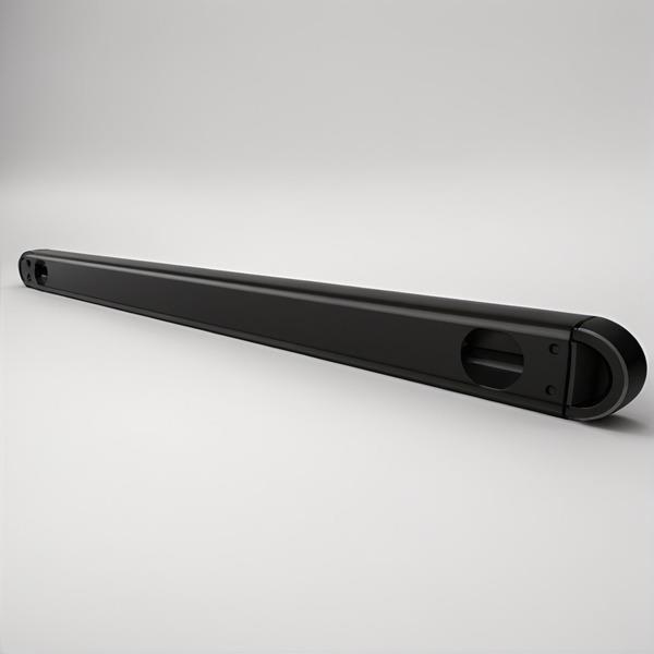Montageschiene schwarz