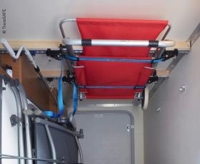 TransSAFE carrier system for rear garage ceiling, 1030 mm
