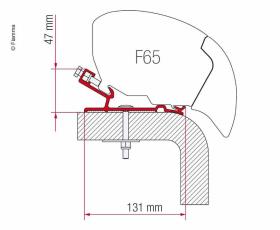 Adapter Hymer F65S 400 cm