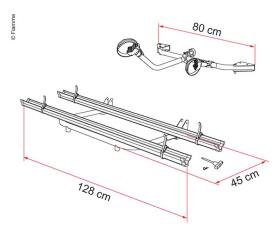 Carry Bike Garage Standard til 2 cykler, max. 3 hjul, max. 50 kg