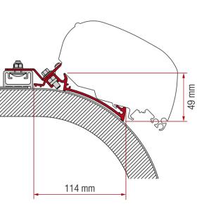 Adapter fortelt F65L og F80S Rapido Distinction 400 cm