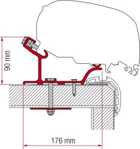 Adapter awning F65L and F80S for Kit Carthago Malibu 340 cm
