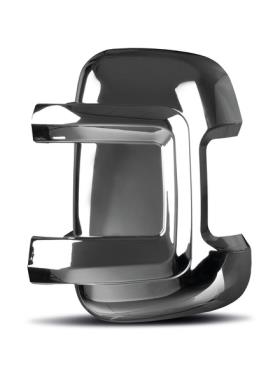 Mirror protector set Fiat Ducato, short version, chrome