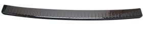 Stainless steel bumper protection for VW Transporter T5, colour black