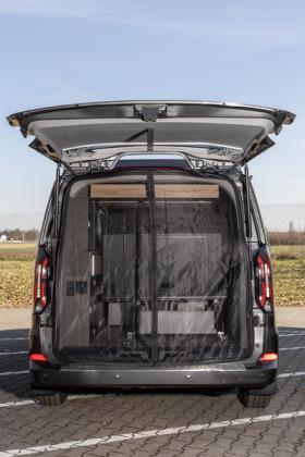 Myggenet med magnetisk fastgørelse Ford V710 Custom / Tourneo fra 2023 - bagklap