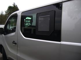 Ventilation grille for sliding window left Ren.Trafic+Opel Vivaro as of 2014