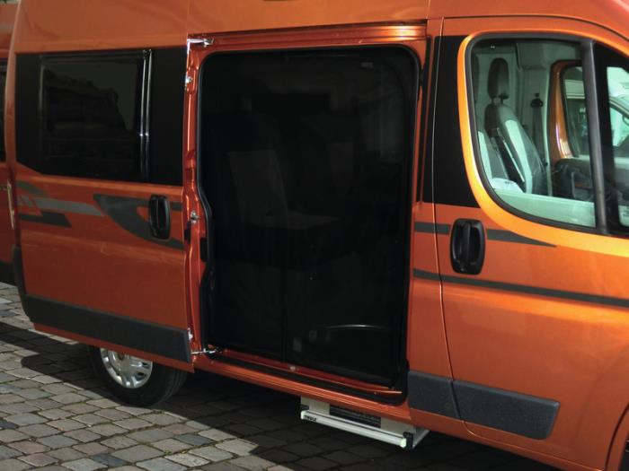 Myggenet til skydedør - Fiat Ducato, Peugeot Boxer, Citroen Jumper fra år 07