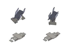 Adapter set for Carbest Autolift, for Mercedes Sprinter