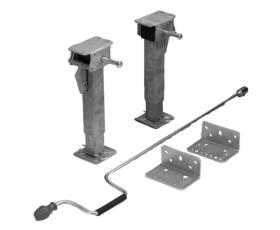 Crank support 33-53cm 2 pcs. lifting force 500kg