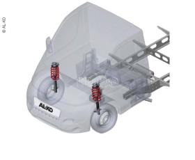 Al-Ko Comfort Suspension 33L kasse van Ducato fra 2014