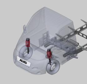 AL-KO Comfort Suspension 40 Heavy for Fiat Ducato Chassis 2006 and newer