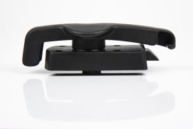 Inner lock polyamide GF black, ball stainless steel for outer handle