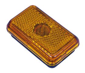 Side marker light yellow 74x45x25