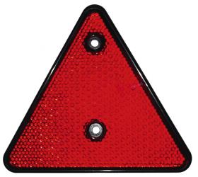 Triangle reflector red 156x136mm 2 pcs SB