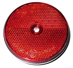 Reflectors round red (2 pcs.)