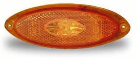 Konstruktion LED sidemarkeringslys 12V 1W, gul
