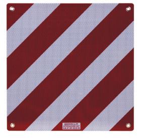 Aluminium warning plaque for Italy