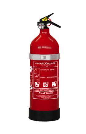 ABC fire extinguisher 2kg with pressure gauge