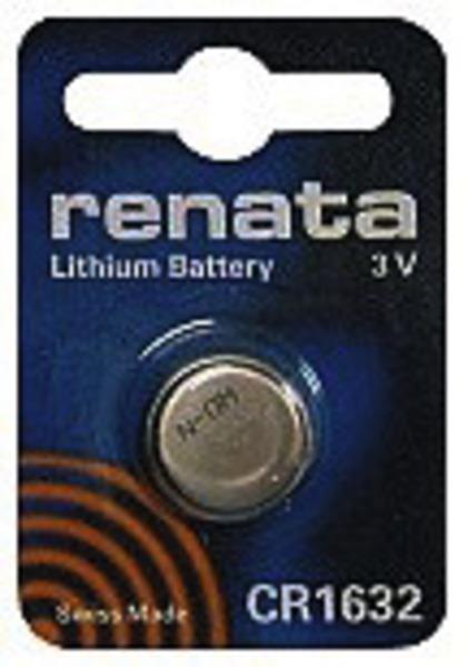 Udskiftningsbatteri til sensor type CR 1632