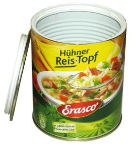 safe, safe, safe deposit, can safe Erasco chicken rice pot