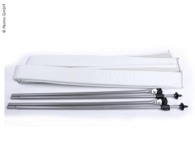 Pressure rod set with foam bead