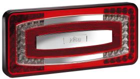 LED multifunctional light, 9-32V, red, 500 mm