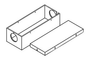Underfloor installation box AT 2000