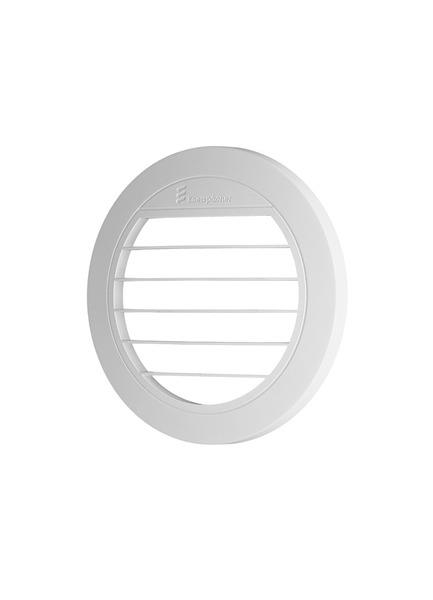Outlet flad 0 ¬? til ekstra varmeapparat Airtronic D2, Ø50 / 60mm, hvid