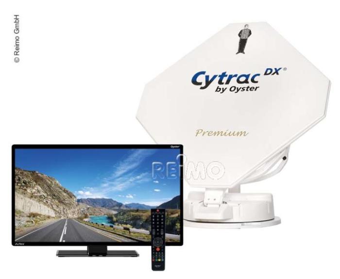 Cytrac® DX premium satellitsystem inkl. 21,5\Oyster® TV