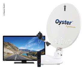 Oyster® 85 TWIN SKEW Premium Sat System incl. 19 "Oyster® TV
