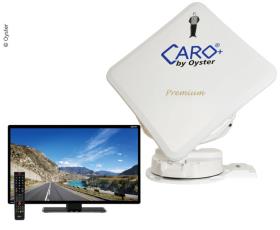 Sæt flad antenne Caro® + Premium med 32\Oyster® TV