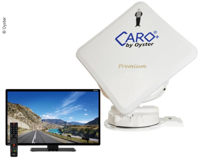 Sæt flad antenne Caro® + Premium med 32\Oyster® TV