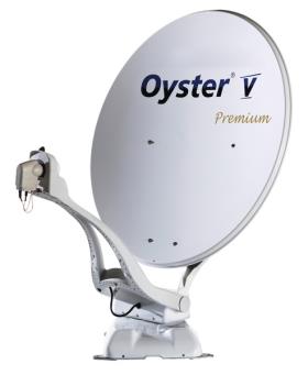 OysterV 85 Premium Base-satellitsystem med kontrolenhed via TV