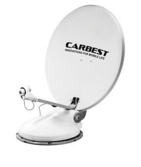 Camping Satellite System Carbest Travelsat 2 Single - 80cm with Bluetooth