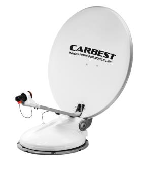 Camping Satellite System Carbest Travelsat 2, 80cm, Twin with Bluetooth