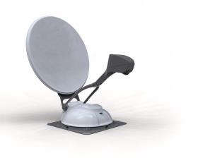 Automatisk Sat-system Flat-Sat 65 med Astra