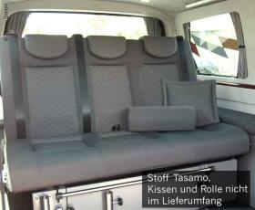 Sleeper sæde størrelse 10 VW T5 V3000 3-sæders, polstring Tasamo T5