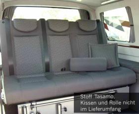 &nbsp;Sovesæde VW T5 Weekender Plus V3000 Gr.14 3-sæder, Tasamo T5 varmeveksling.