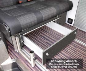 Drawer Bed Bench Ford Custom V3000 G.10 Trio Style Décor Basalt Montie