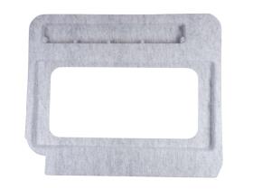 Skydedørbeklædning Ducato, lysegrå 1260x1053x99.9mm, BJ 2006
