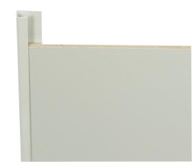 End profile light grey 3-4mm