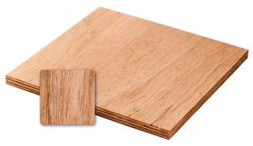 Natural plywood panel
