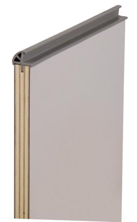 Padded door trim (grey)